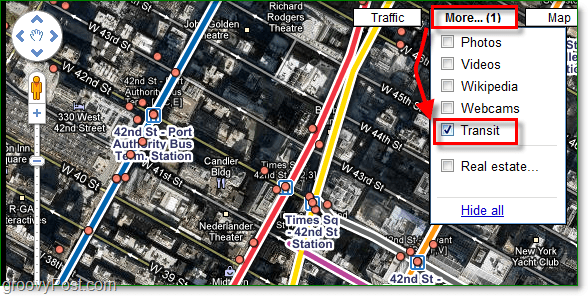 Lovite svoje podzemne železnice NYC z uporabo Google Maps [groovyNews]
