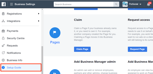 Uporabite Facebook Business Manager, 25. korak.