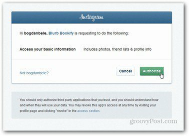 wetransfer instagram omogočajo dostop
