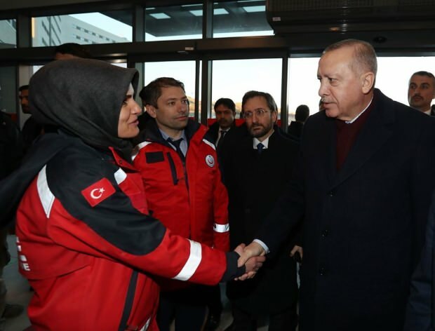 Predsednik Erdogan je čestital Emine Kuştepe