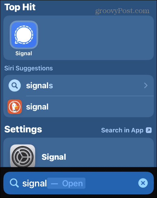 Odstranite gumb za iskanje na začetnem zaslonu iPhona