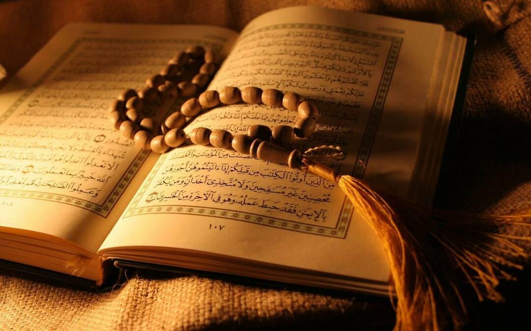 Koran in tesbih