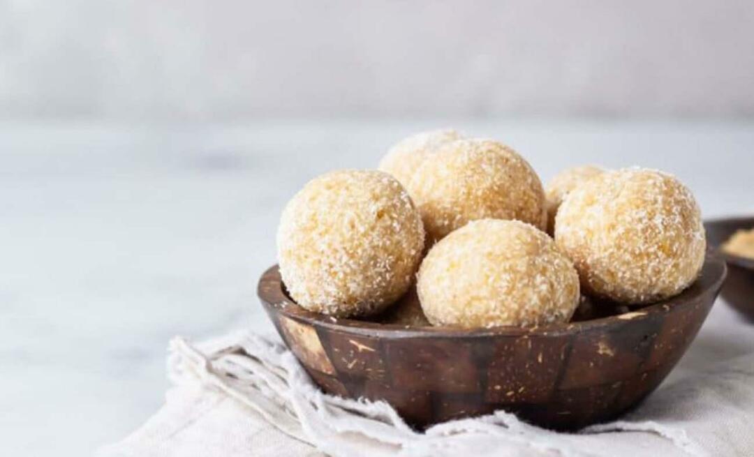 Kako narediti breskove kokosove kroglice? Praktičen okus za tiste, ki iščejo drugačne recepte!