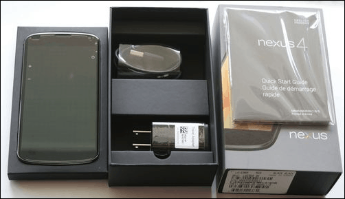 Nexus 4 brez uporabe