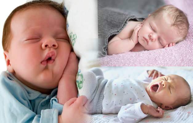 Kako naj se odloži novorojenček? Spalni vzorci in pomeni novorojenčkov