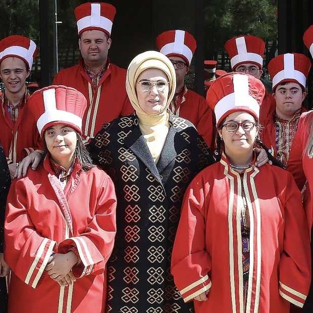 Prva dama Erdogan je odprla Center za hendikepirano življenje in posebno izobraževanje
