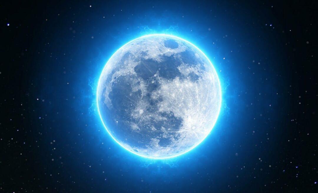 Kaj je modra luna? Kdaj bo nastopila modra luna? Se bo videlo iz Turčije? 