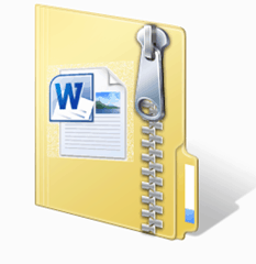 Kako raziskati vsebino datoteke .docx v sistemu Windows 7