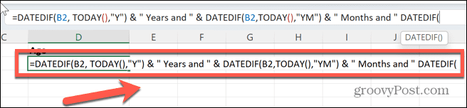 excel leta meseci dnevi formula