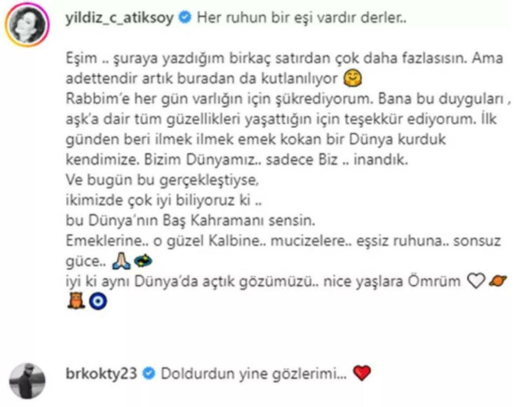 Yıldız Çağrı Atiksoy razbija sovražnika z Berkom Oktayem! "Pravijo, da ima vsaka duša svojega partnerja"