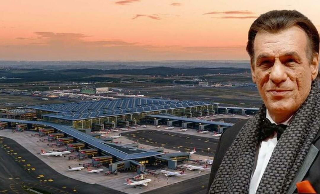 Svetovno znani igralec Robert Davi občudoval istanbulsko letališče!