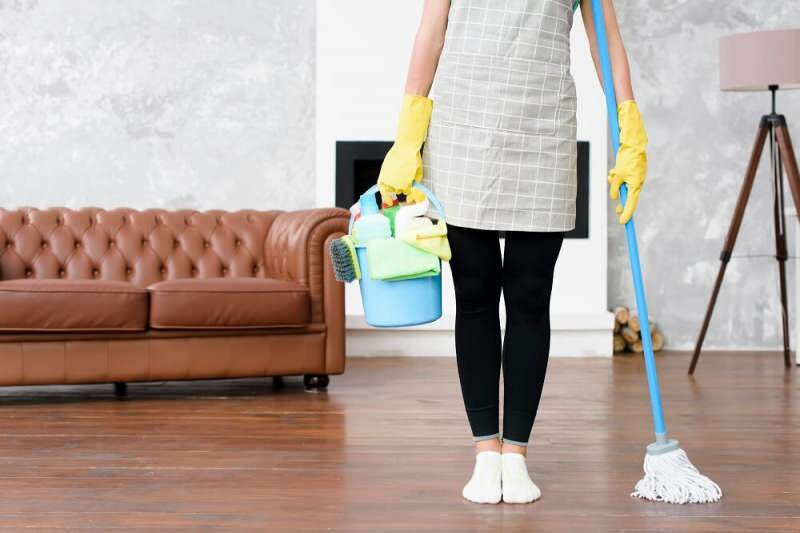 kako očistiti dnevno sobo