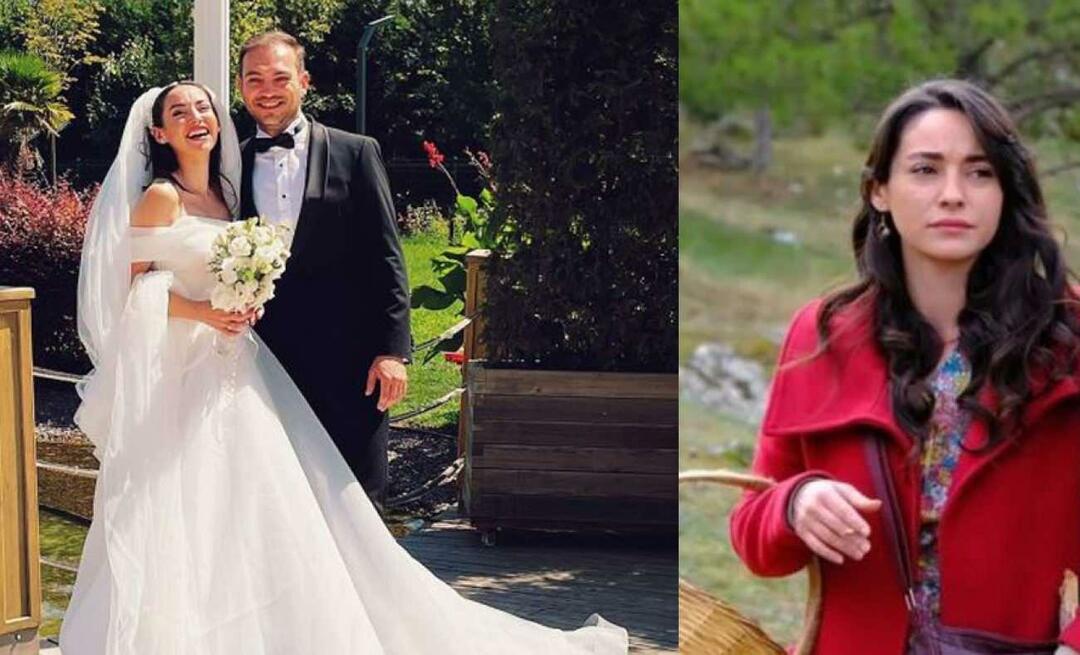 Nazlı Pınar Kaya, Cemile z gore Gönül, se je poročila! Soigralec ga ni pustil pri miru