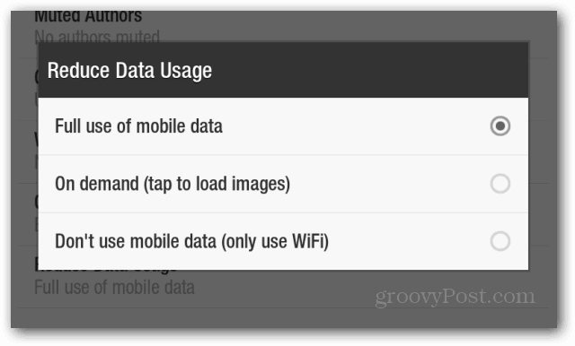 Flipboard zmanjša način uporabe mobilnih podatkov