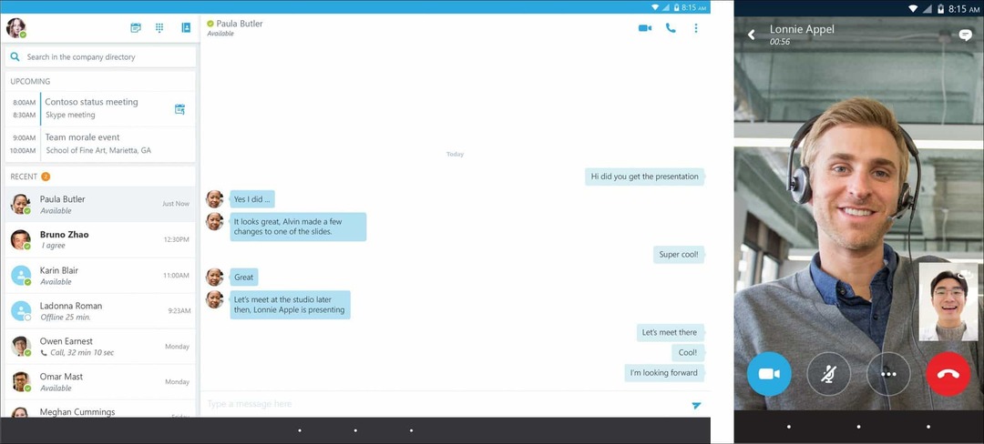 Microsoft izdaja Skype for Business za Android