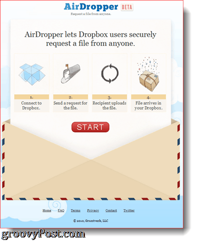AirDropper Dropbox dodatek v akciji