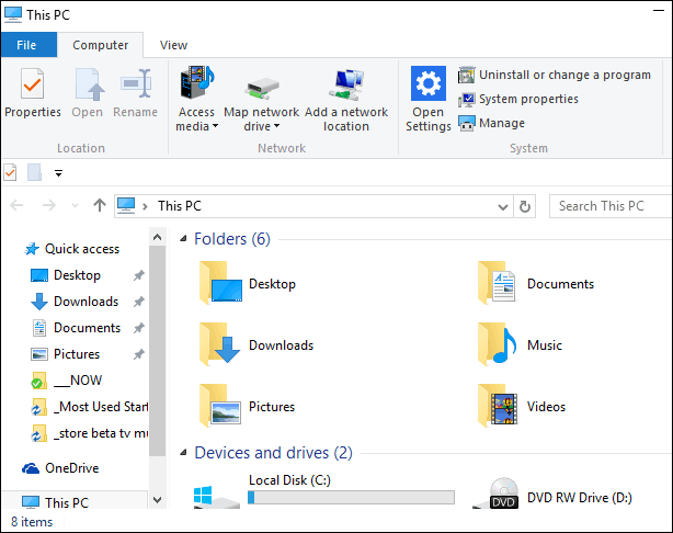Kako onemogočiti hiter dostop v Windows 10 File Explorerju