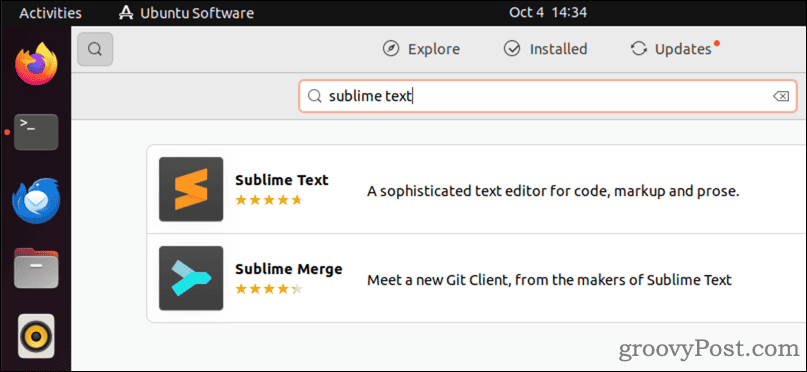 Poiščite Sublime Text