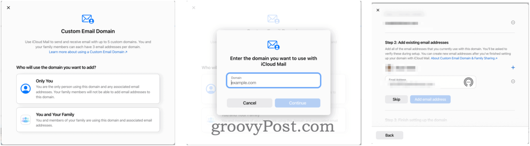 Ustvarite e -poštno domeno po meri