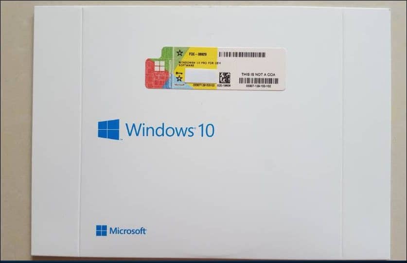 OEM System Builder Windows 10
