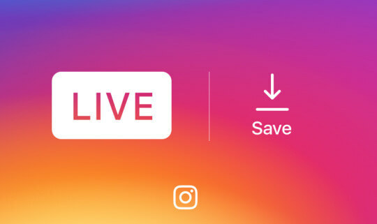 Instagram uvede možnost shranjevanja video posnetkov v živo v telefon, ko se oddaja konča.