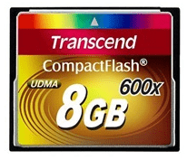 Transcend CompactFlash 8GB pomnilniška kartica