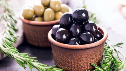 Kako dobiti odvečno sol iz črnih oliv?