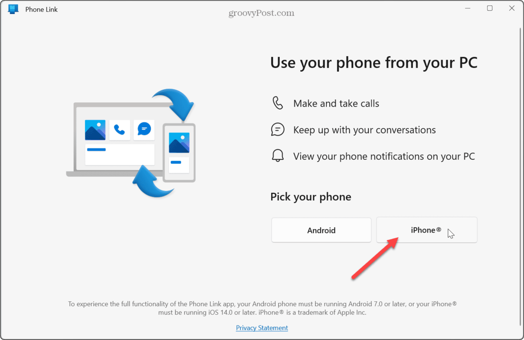 Kako povezati vaš iPhone z operacijskim sistemom Windows 11