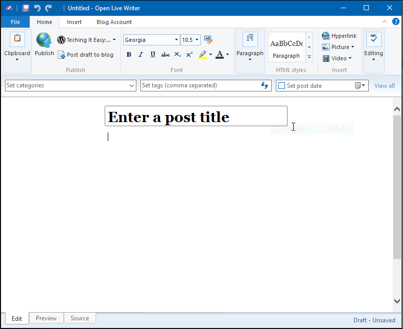 Različica z odprtokodno vilico Windows Live Writer je izdana