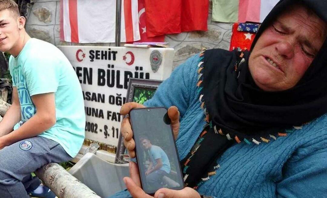 Ta govor matere Erena Bülbüla, Ayşe Bülbül, je bil srce parajoč! Milijoni so jokali na tvoj rojstni dan