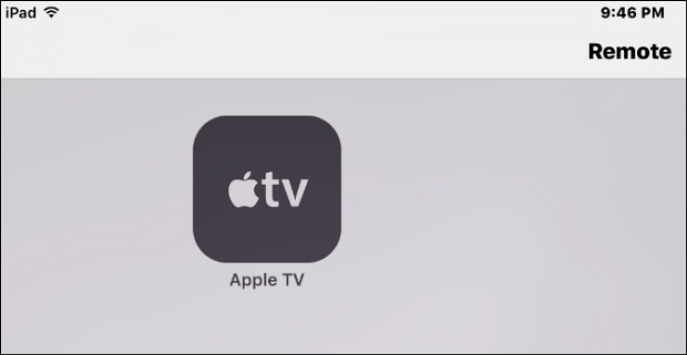 Aplikacija Apple TV Remote