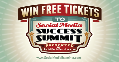 osvojite brezplačno vstopnico za vrh socialnih medijev 2015