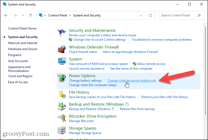 Spremenite delovanje gumbov za vklop v sistemu Windows 11