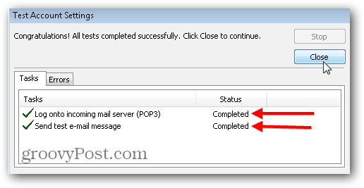 Nastavitve IMAP Outlook 2010 SMTP POP3 - 09