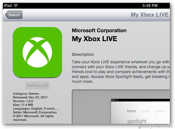 Moj Xbox Live