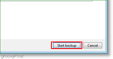 Windows 7: ustvarite varnostno kopijo zagonu sistemske slike