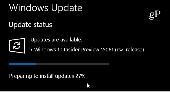Windows 10 Insider Build 15061 je tretji računalniški predogled v tem tednu