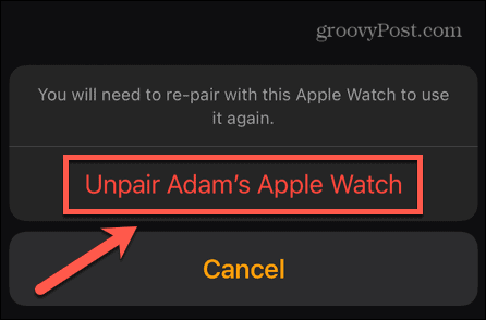 Apple Watch potrdi razdružitev
