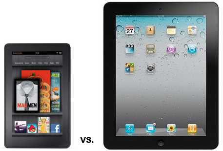 Amazon in Apple: Kako se primerjata Kindle Fire Tablet in iPad 2 v specifikacijah