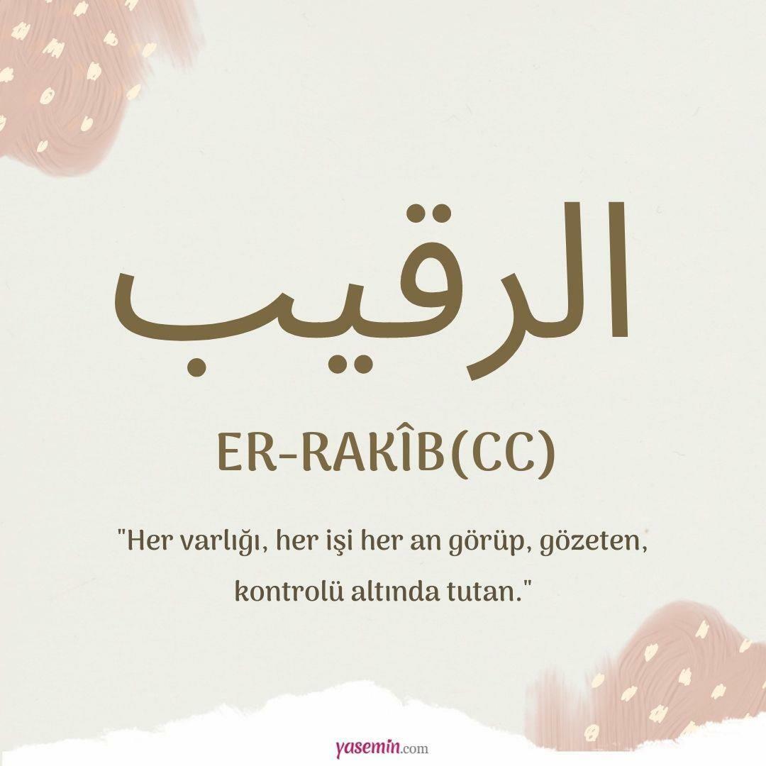 Kaj pomeni Er-Raqib (cc)?