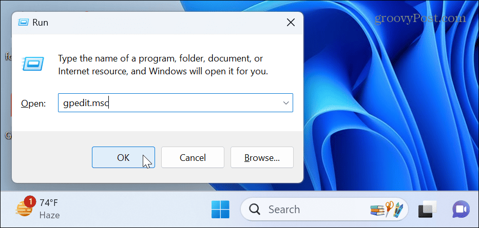 Onemogočite upravitelja opravil v sistemu Windows 11
