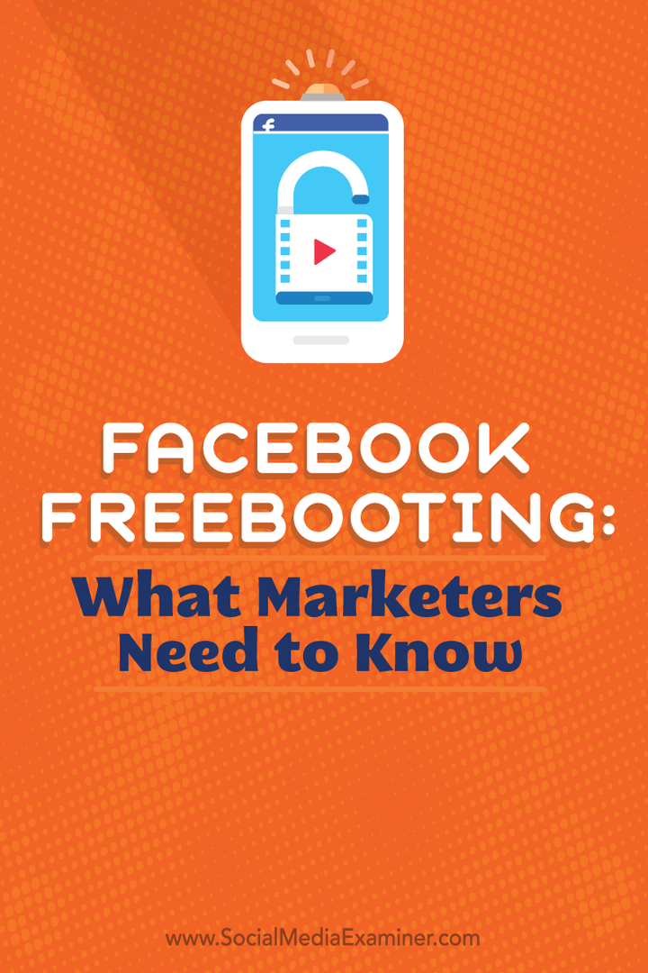 kaj morajo tržniki vedeti o brezplačnem zagonu facebooka