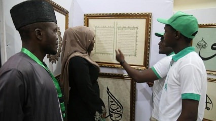 Nigerija krasi, da je umetnost kaligrafije v Turčiji