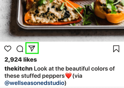 Ustvarite močne, privlačne zgodbe iz Instagrama, možnost pošiljanja objave na Instagramu