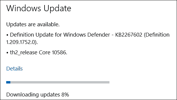 Windows 10 PC Preview Build 10586 je zdaj na voljo