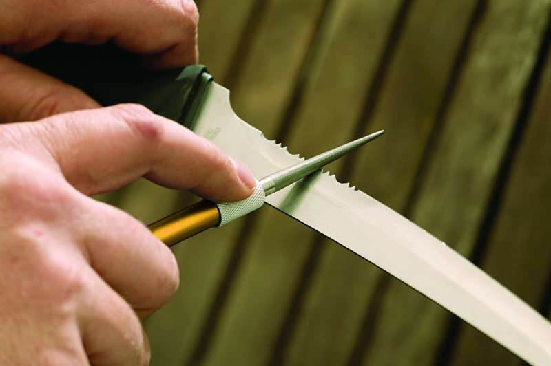 Nasveti za ostrenje nazobčanih nožev