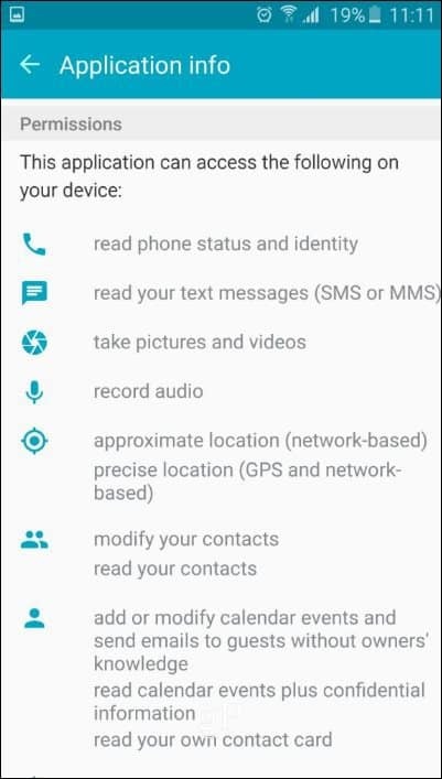 Nasvet Android Marshmallow: Podelite posebna dovoljenja za aplikacije