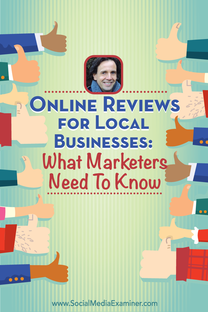 Spletni pregledi za lokalna podjetja: Kaj morajo tržniki vedeti: Izpraševalec socialnih medijev