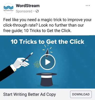Facebook tehnike oglaševanja, ki prinašajo rezultate, na primer WordStream, ki ponuja brezplačen vodnik