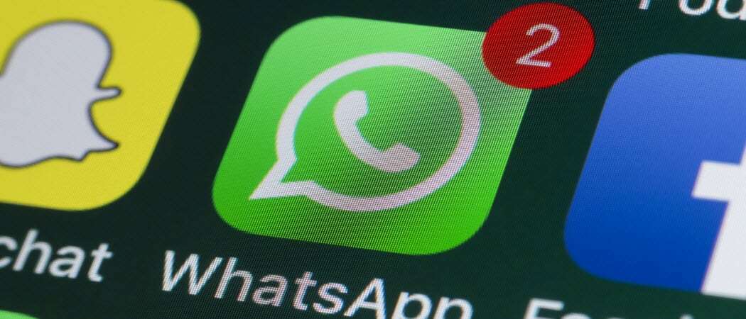 Kako izbrisati svoj račun WhatsApp